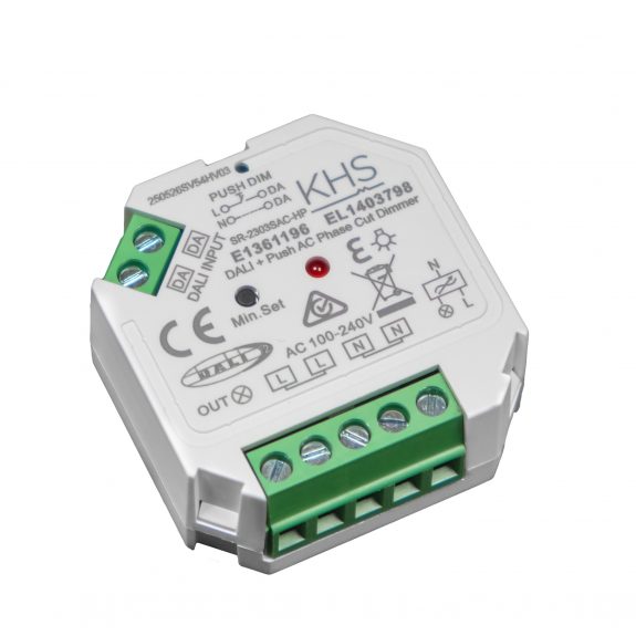 Trykk-dimmer 200W KHS push/DALI-2