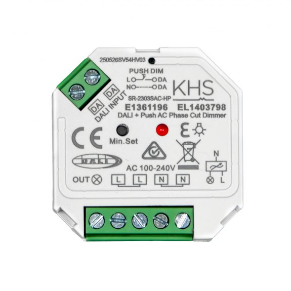 Trykk-dimmer 200W KHS push/DALI-2 - Bilde 2