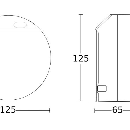 Alternative view of Optisk sensor HPD 3 IP